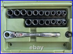 Matco RL100 SAE Metric Special Forces Pass Through 19 Piece Service Set