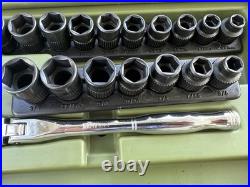 Matco RL100 SAE Metric Special Forces Pass Through 19 Piece Service Set