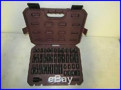 Matco Tools SBP426V 3/8 42 PIECE METRIC & SAE 6 POINT STANDARD AND DEEP IMPACT