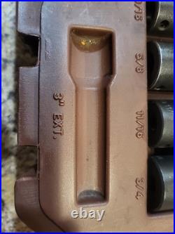 Matco Tools SBP426V 3/8 Dr 42pc SAE & Metric 6Pt Standard & Deep Impact Socket