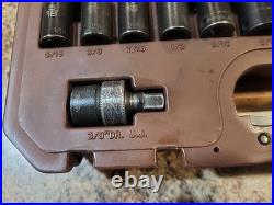 Matco Tools SBP426V 3/8 Dr 42pc SAE & Metric 6Pt Standard & Deep Impact Socket
