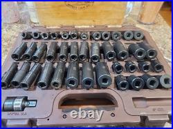 Matco Tools SBP426V 3/8 Dr 42pc SAE & Metric 6Pt Standard & Deep Impact Socket
