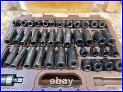 Matco Tools SBP426V 3/8 Dr 42pc SAE & Metric 6Pt Standard & Deep Impact Socket