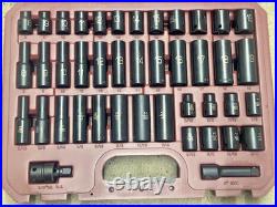 Matco Tools SBP426V 42-pc 3/8 Metric & SAE 6-pt Standard/Deep Impact Socket Set