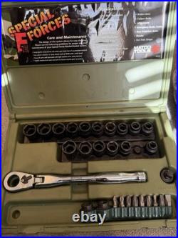 Matco Tools USA Special Forces Pass Through SAE/Metric RL100 Socket Set