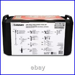 Mechanics Tool Set Kit Socket 280 Piece Case Tools Sae Metric Drive Box Ratchet