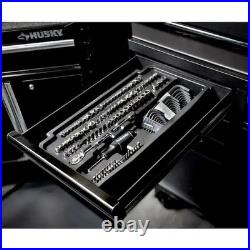 Mechanics Tool Set Kit Socket 280 Piece Case Tools Sae Metric Drive Box Ratchet