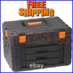 Mechanics Tool and Socket Set 1/4 3/8 1/2 Drive Deep 450 Pcs SAE and Metric