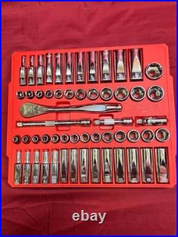 Milwaukee 3/8 Drive 56pc Ratchet & Socket Set SAE & Metric