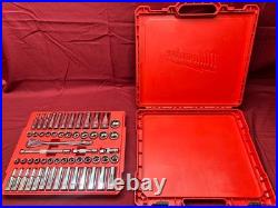 Milwaukee 3/8 Drive 56pc Ratchet & Socket Set SAE & Metric
