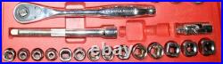 Milwaukee 45-22-9008 -56pc Ratchet & Socket Set SAE & Metric 3/8 Drive #261