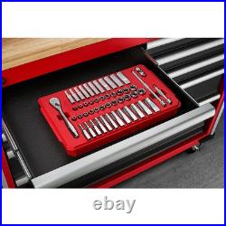 Milwaukee 48-22-9004 1/4-Inch Drive SAE and Metric Ratchet and Socket Set 50pc Milwaukee 48-22-9004 1/4-Inch Drive SAE and Metric Ratchet and Socket Set 50pc