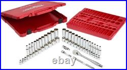 Milwaukee 48-22-9008 3/8Dr 56pc Rat & Socket Set SAE & Metric AUTH USA DEALER