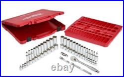 Milwaukee 48-22-9008 3/8 Drive 56 piece SAE / Metric Ratchet & Socket Tool Set
