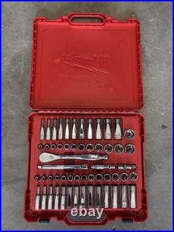 Milwaukee 48-22-9008 56-Pc. 3/8 Drive SAE/Metric Socket Set