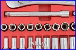 Milwaukee 48-22-9008 56-piece 3/8 Drive Sae/metric Mechanics Tool Set Dsp007299