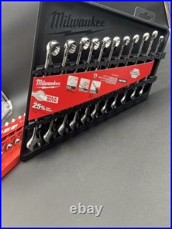 Milwaukee 48-22-9411 & 48-22-9511 SAE/Metric Combination Wrench Sets