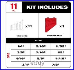 Milwaukee 48-22-9411 & 48-22-9511 SAE/Metric Combination Wrench Sets