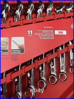 Milwaukee 48-22-9411 & 48-22-9511 SAE/Metric Combination Wrench Sets