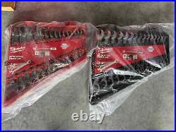 Milwaukee 48-22-9416 48-22-9516 Ratcheting Combination Wrench Set SAE & METRIC