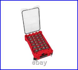 Milwaukee 49-66-6804 SHOCKWAVE Impact-Duty 1/2 in. Drive Metric and SAE Standard Milwaukee 49-66-6804 SHOCKWAVE Impact-Duty 1/2 in. Drive Metric and SAE Standard