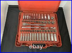 Milwaukee 56pc 3/8 Drive Socket Set SAE/Metric 48-22-9008