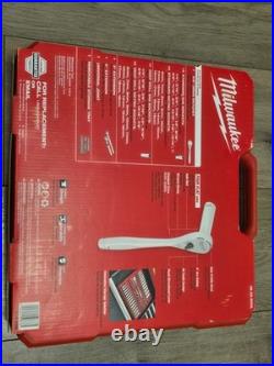 Milwaukee Tools 48-22-9008, 56pc SAE & Metric Socket and Ratchet Set with Case