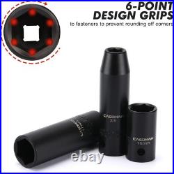 Multi-Functional 70-Piece Impact Socket Set SAE/Metric with Ratchet & Adapters