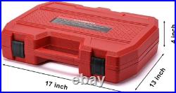 Multi-Functional 70-Piece Impact Socket Set SAE/Metric with Ratchet & Adapters