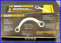 NEWGEARWRENCH SAE/METRIC Half Moon Ratcheting Double Box End Wrench Combo-Set NEWGEARWRENCH SAE/METRIC Half Moon Ratcheting Double Box End Wrench Combo-Set