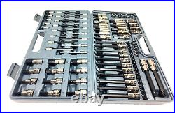 NEW Blue-Point 1/4 3/8 1/2 driv 87pc TORX Hex Bit Socket driver Set BLPTHC87