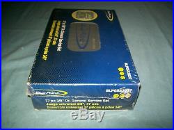 NEW Blue-Point BLPGSS3837 3/8 drive 37-pc SAE METRIC General Service SET SEALed