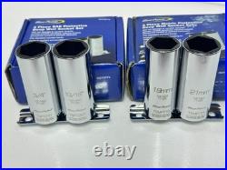 NEW Blue Point PROTECTIVE Thin Wall Metric & SAE Socket Set, 19-21mm & 3/4-13/16