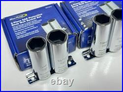 NEW Blue Point PROTECTIVE Thin Wall Metric & SAE Socket Set, 19-21mm & 3/4-13/16