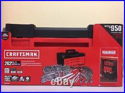 NEW- CRAFTSMAN 262-Piece Standard (SAE) and Metric Combination- CMMT45307