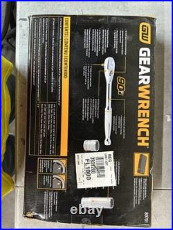 NEW GearWrench 49 Piece SAE/Metrix Standard & Deep Mechanics Tool Set 90T 80701