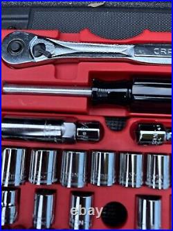 NEW MINT RARE SEARS Craftsman 60pc Mechanics Tool Set 34060 SAE & Metric USA NOS NEW MINT RARE SEARS Craftsman 60pc Mechanics Tool Set 34060 SAE & Metric USA NOS