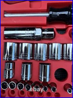 NEW MINT RARE SEARS Craftsman 60pc Mechanics Tool Set 34060 SAE & Metric USA NOS NEW MINT RARE SEARS Craftsman 60pc Mechanics Tool Set 34060 SAE & Metric USA NOS