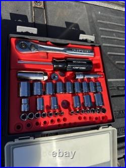 NEW MINT RARE SEARS Craftsman 60pc Mechanics Tool Set 34060 SAE & Metric USA NOS