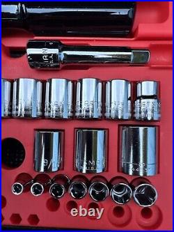 NEW MINT RARE SEARS Craftsman 60pc Mechanics Tool Set 34060 SAE & Metric USA NOS NEW MINT RARE SEARS Craftsman 60pc Mechanics Tool Set 34060 SAE & Metric USA NOS