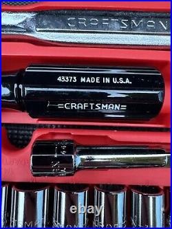 NEW MINT RARE SEARS Craftsman 60pc Mechanics Tool Set 34060 SAE & Metric USA NOS NEW MINT RARE SEARS Craftsman 60pc Mechanics Tool Set 34060 SAE & Metric USA NOS