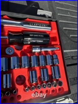 NEW MINT RARE SEARS Craftsman 60pc Mechanics Tool Set 34060 SAE & Metric USA NOS