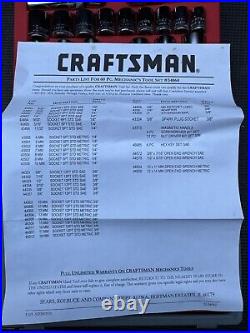 NEW MINT RARE SEARS Craftsman 60pc Mechanics Tool Set 34060 SAE & Metric USA NOS NEW MINT RARE SEARS Craftsman 60pc Mechanics Tool Set 34060 SAE & Metric USA NOS