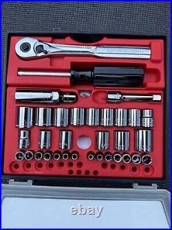 NEW MINT RARE SEARS Craftsman 60pc Mechanics Tool Set 34060 SAE & Metric USA NOS NEW MINT RARE SEARS Craftsman 60pc Mechanics Tool Set 34060 SAE & Metric USA NOS