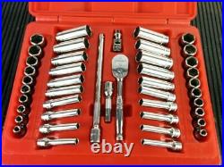 NEW SEALED Snap-On 44 Piece 1/4 Drive 6-Point Metric & SAE General Service Set