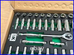 NEW SK Professional Tools 49pc 1/2 Drive SAE & Metric Socket Service Set, Foam NEW SK Professional Tools 49pc 1/2 Drive SAE & Metric Socket Service Set, Foam