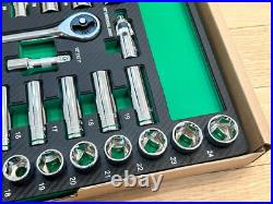 NEW SK Professional Tools 49pc 1/2 Drive SAE & Metric Socket Service Set, Foam NEW SK Professional Tools 49pc 1/2 Drive SAE & Metric Socket Service Set, Foam