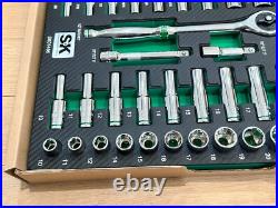 NEW SK Professional Tools 49pc 1/2 Drive SAE & Metric Socket Service Set, Foam NEW SK Professional Tools 49pc 1/2 Drive SAE & Metric Socket Service Set, Foam