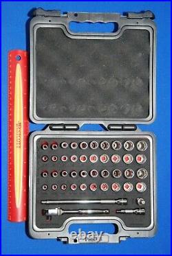NEW Sealed Snap-On 44 Piece 1/4 Drive 6-Point Metric & SAE General Service Set