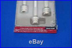 NEW Snap-On 6 Piece 3/8 Drive Wobble Plus Extension Set 206AFXWP SHIPS FREE